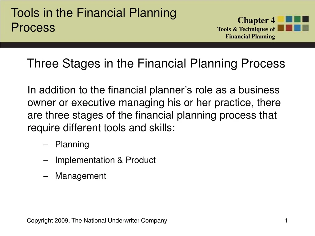 PPT - Three Stages In The Financial Planning Process PowerPoint ...