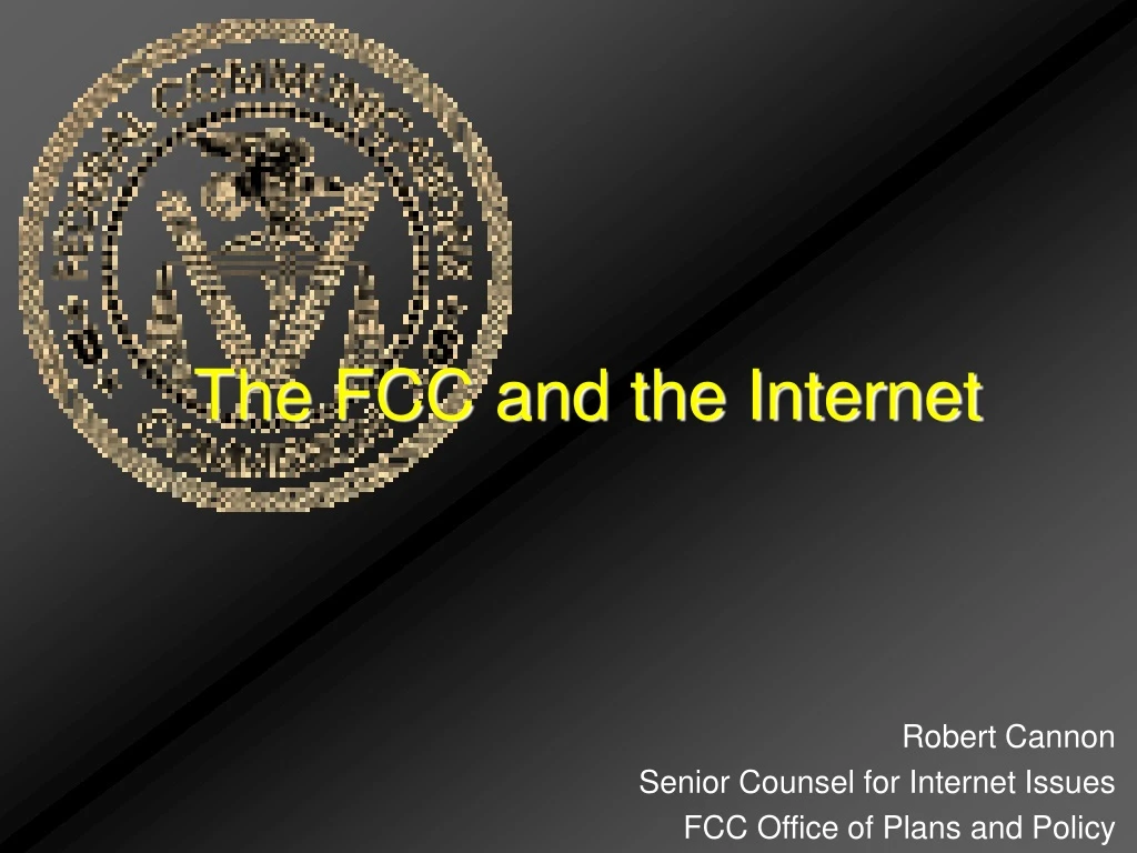 the fcc and the internet