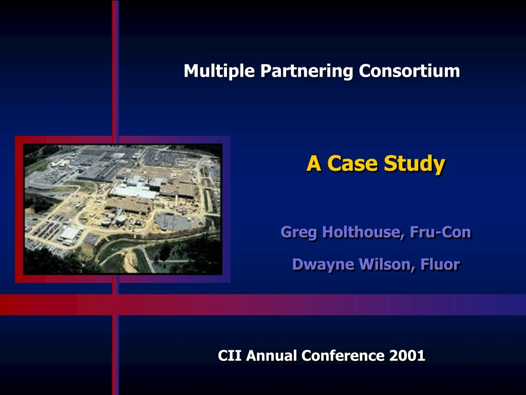 multiple partnering consortium