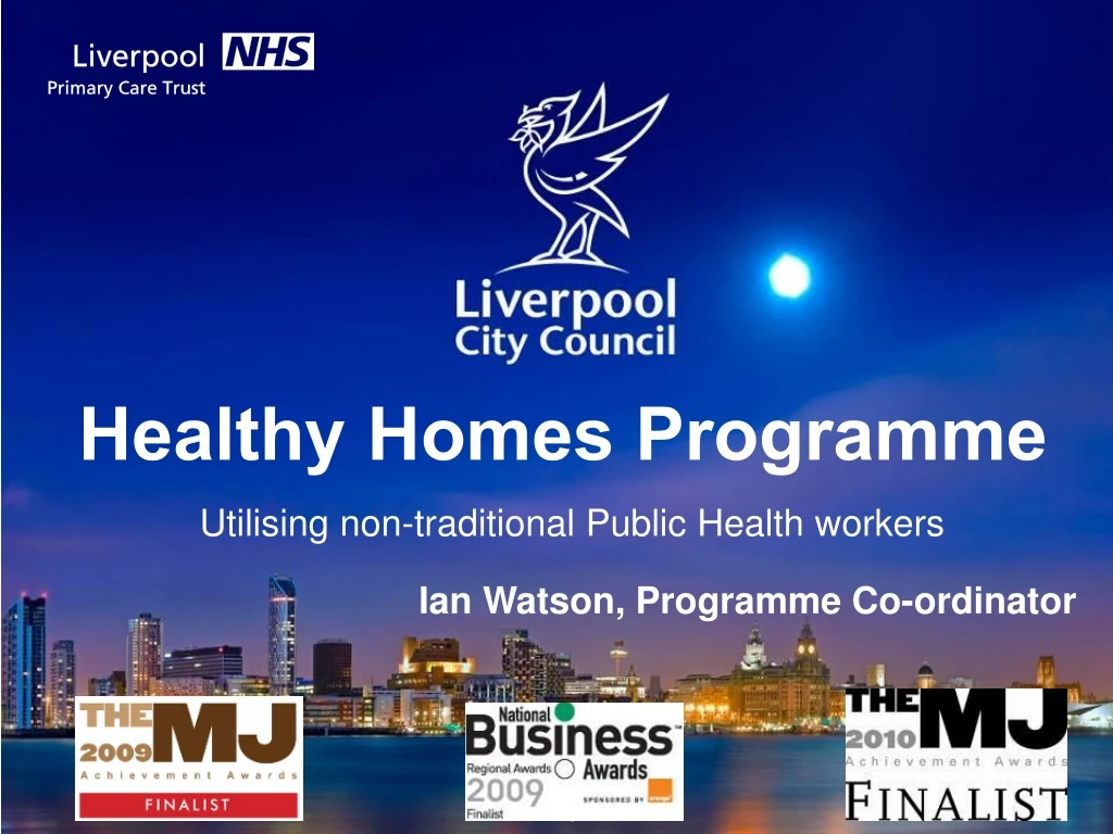 healthy homes programme