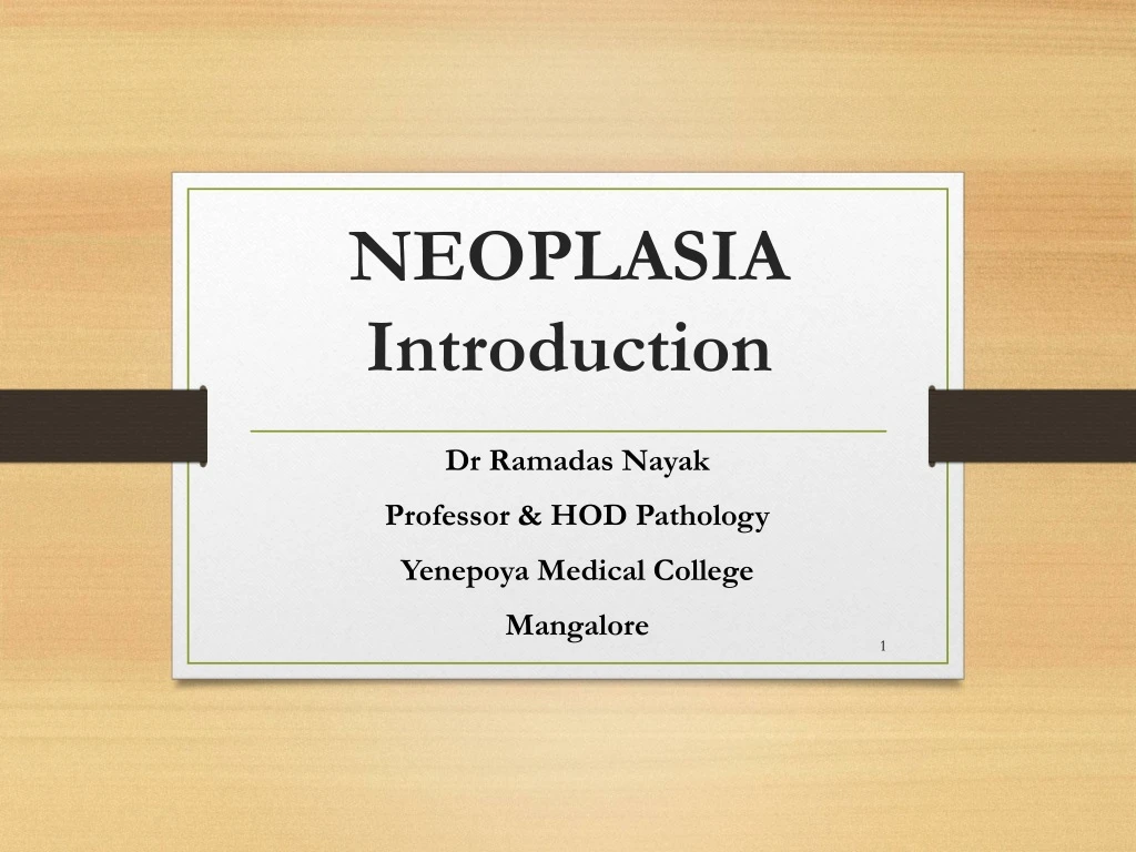 neoplasia introduction