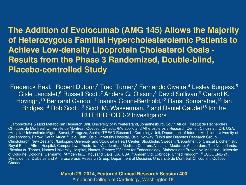 the addition of evolocumab amg 145 allows