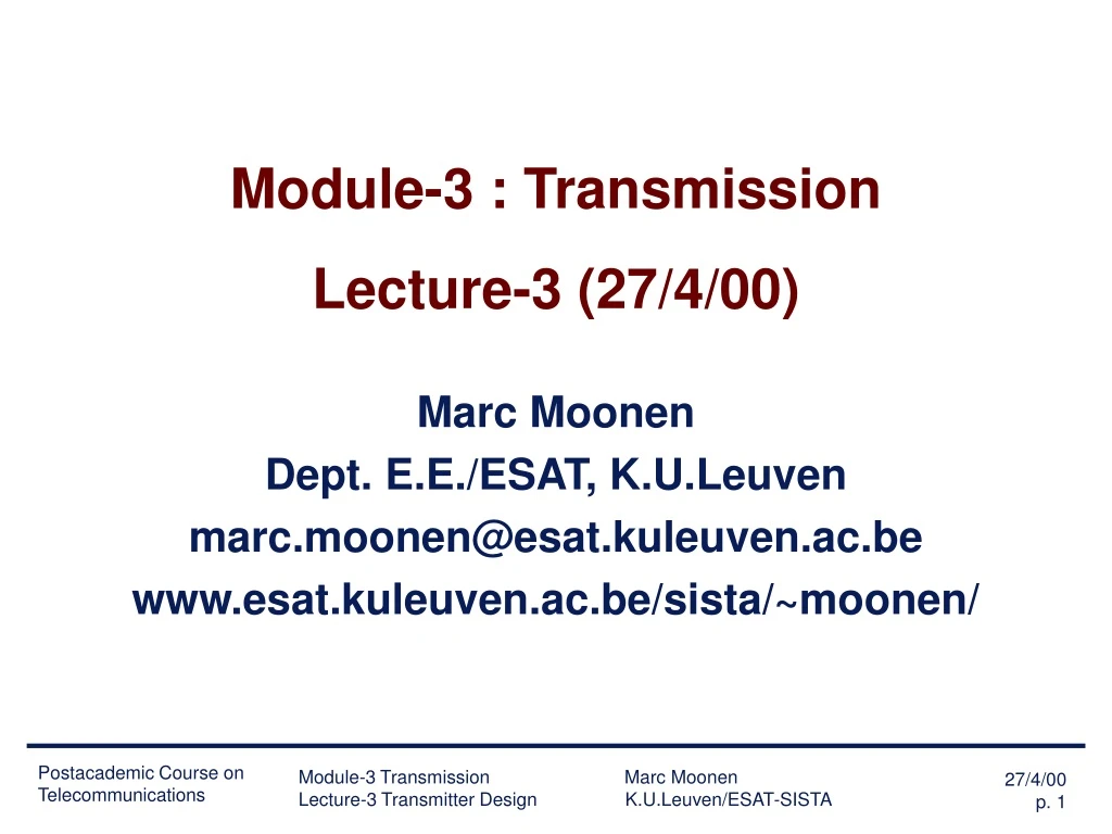 module 3 transmission lecture 3 27 4 00