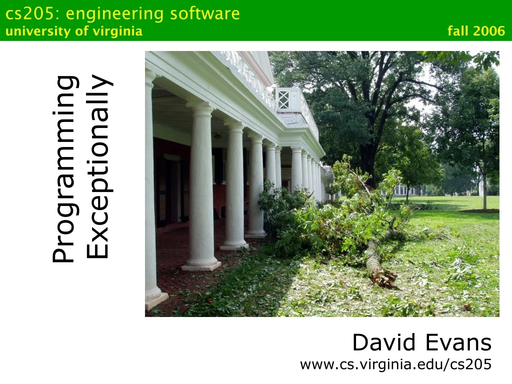 cs205 engineering software university of virginia