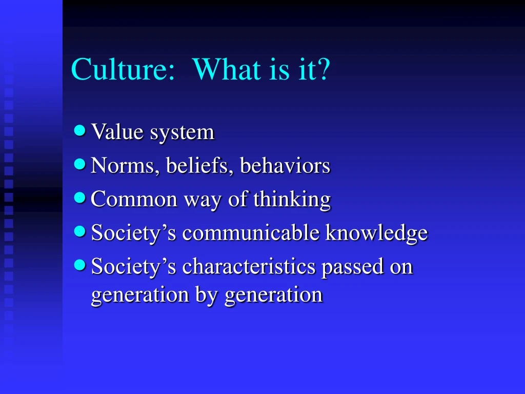 culture what is it