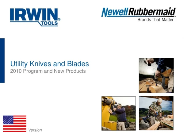 Utility Knives and Blades 2010 Program and New Products