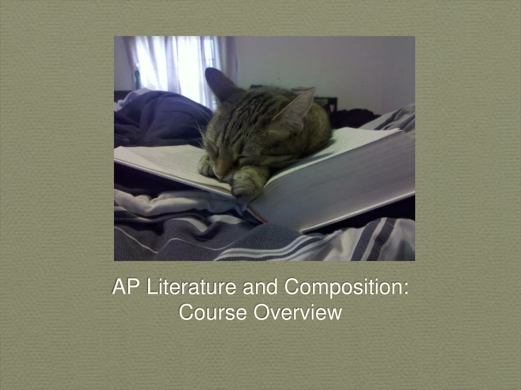 ap literature and composition course overview