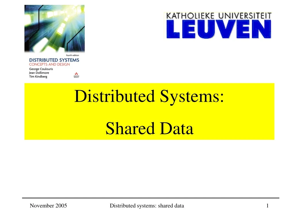 distributed systems shared data