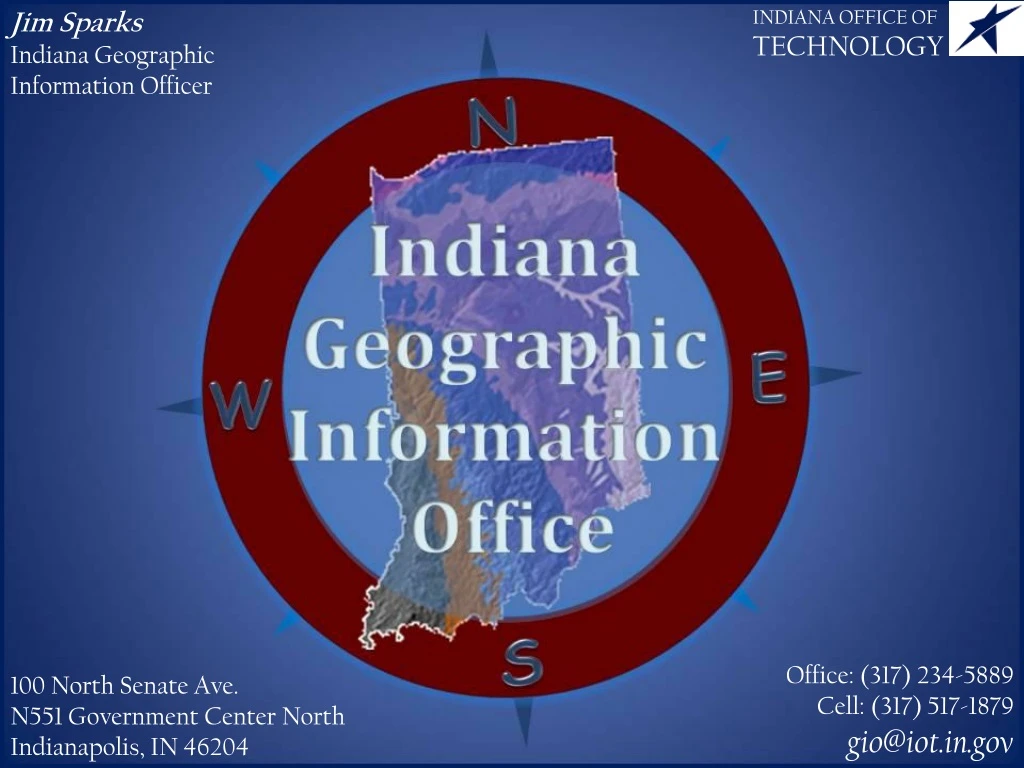 jim sparks indiana geographic information officer