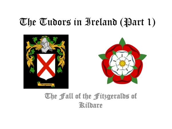The Tudors in Ireland (Part 1)
