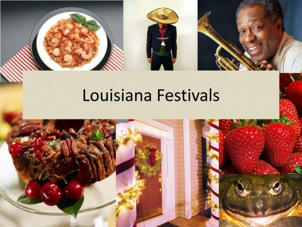 Louisiana Festivals