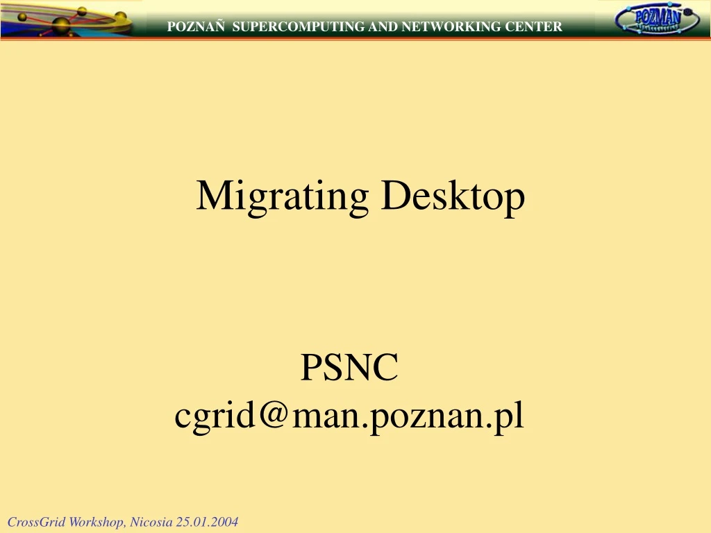 psnc cgrid@man poznan pl