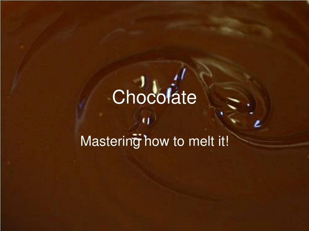 chocolate