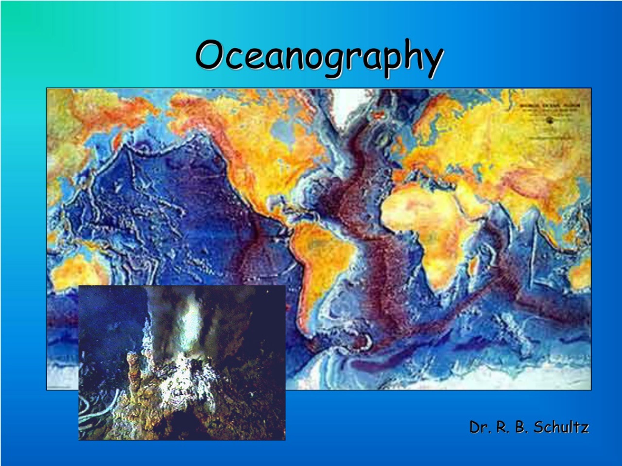 Oceanography - slide 1