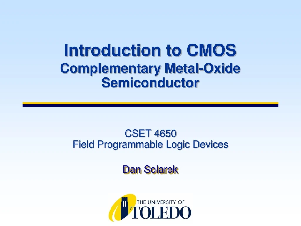 cset 4650 field programmable logic devices