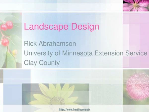 Landscape Design