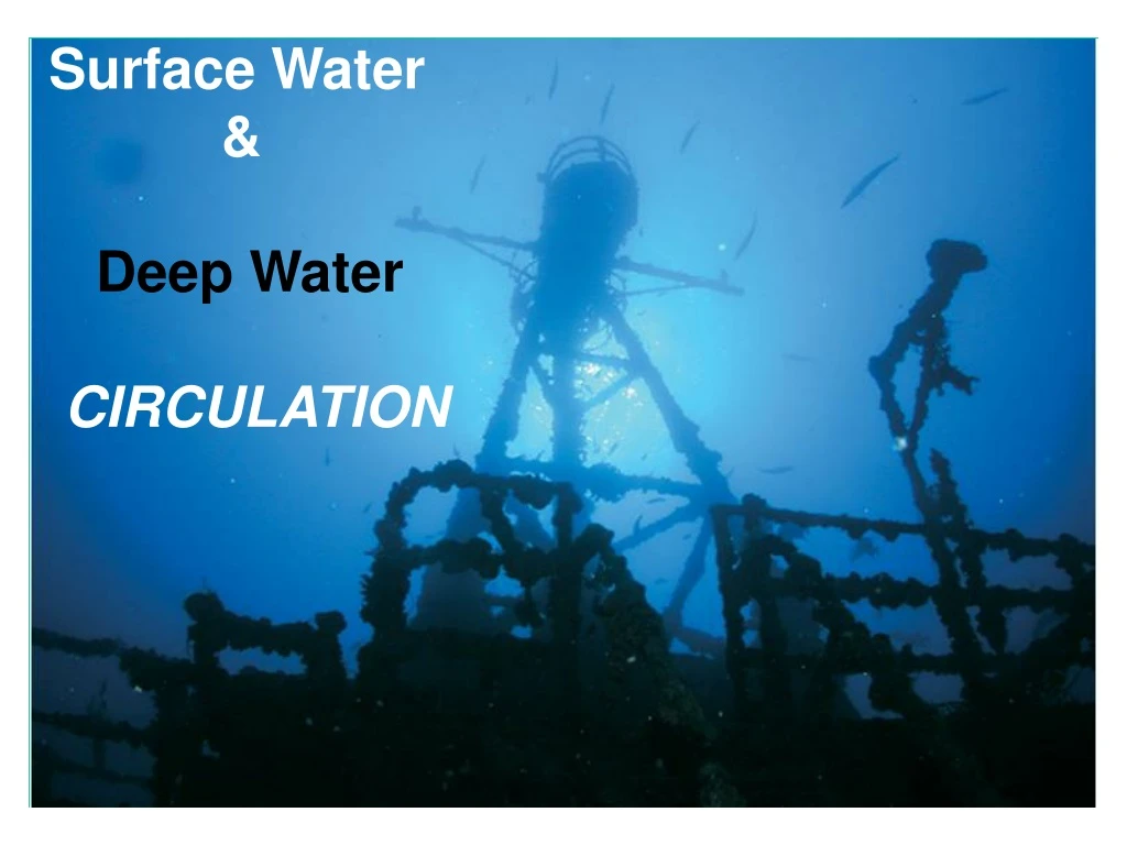 surface water deep water circulation