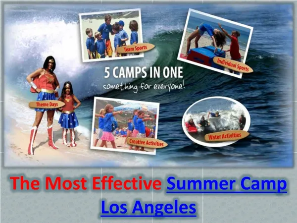Summer Camps Los Angeles