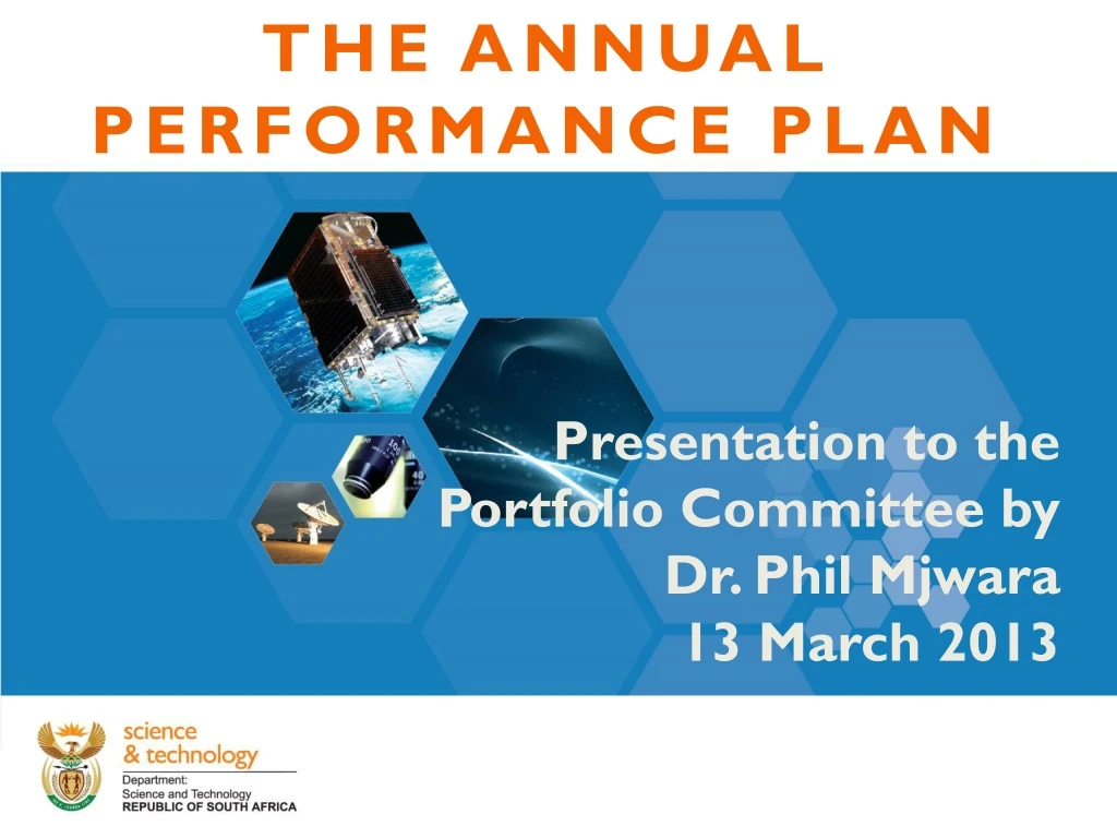 the annual performance plan