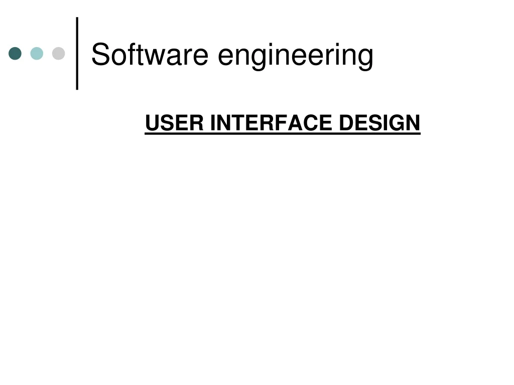 software engineering