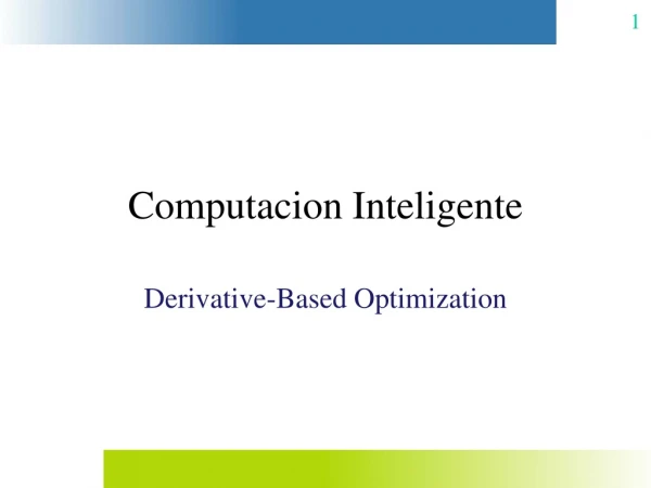 Computacion Inteligente