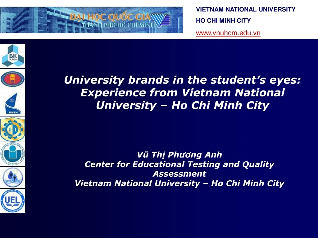 vietnam national university ho chi minh city