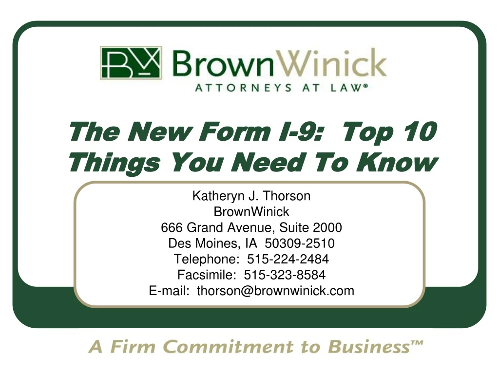 the new form i 9 top 10 things you need to know