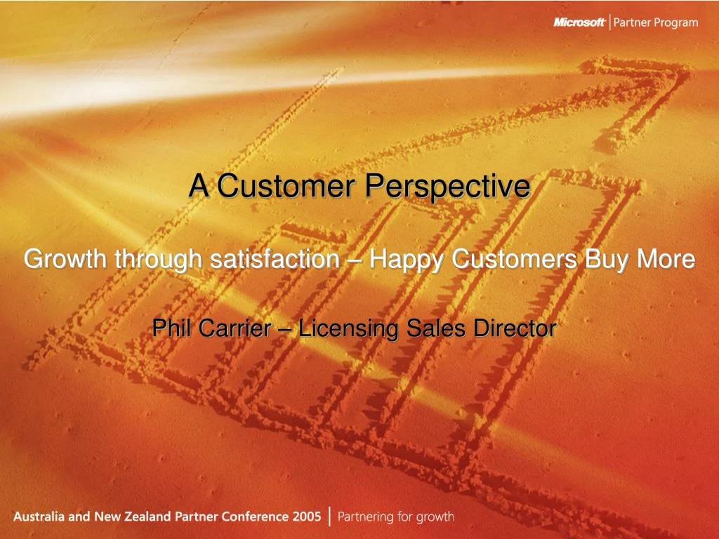 a customer perspective growth through satisfaction happy customers buy more