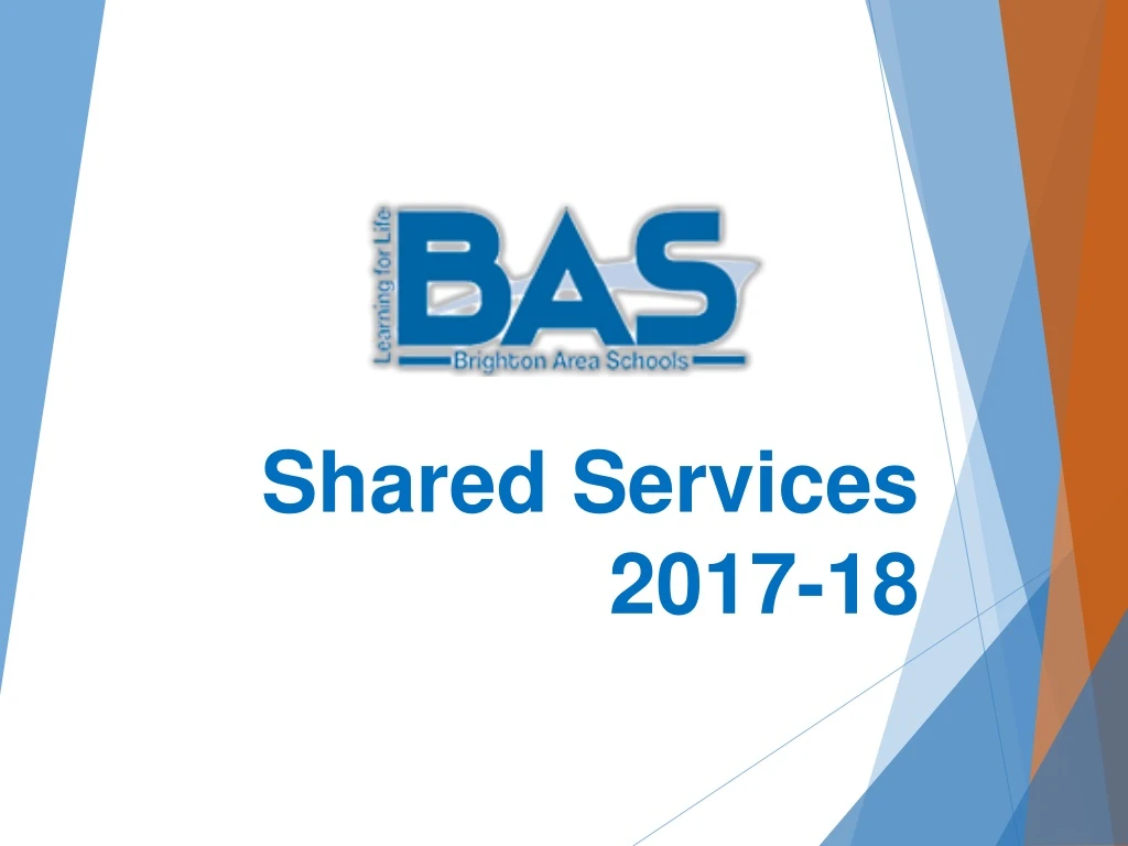 shared services 2017 18