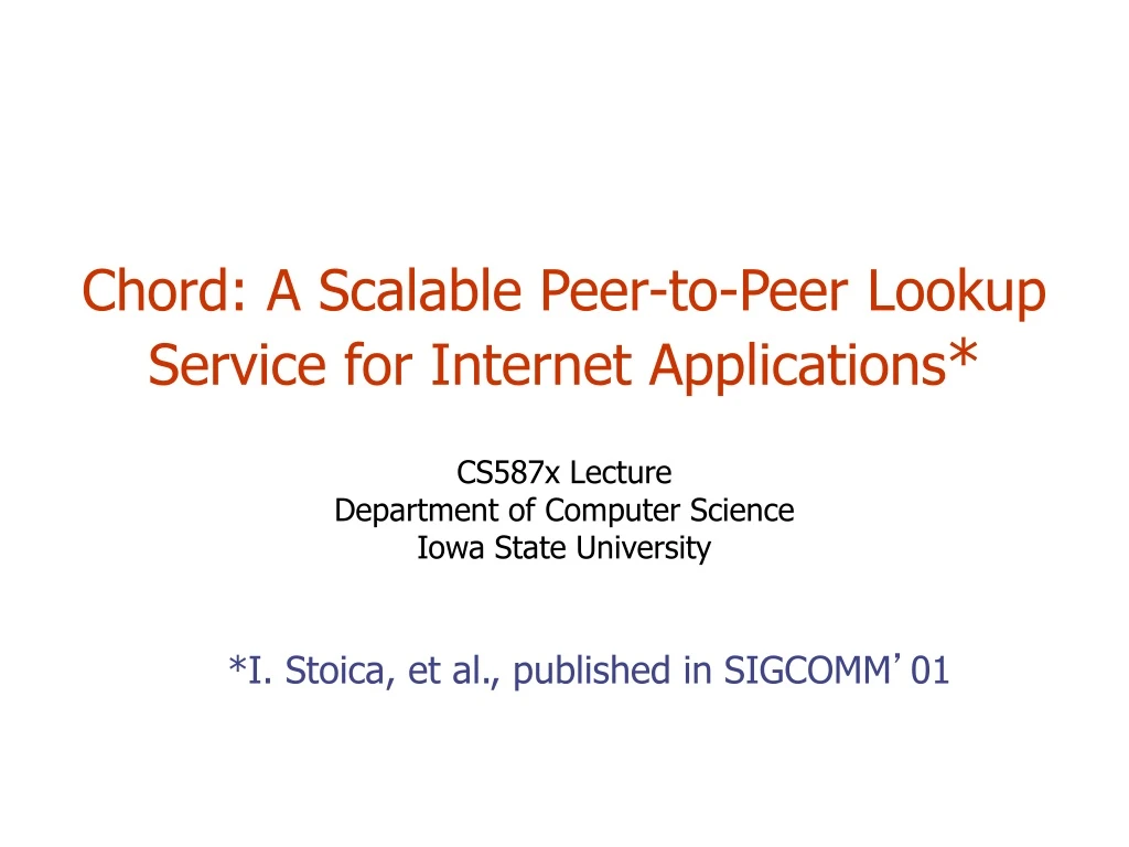 chord a scalable peer to peer lookup service