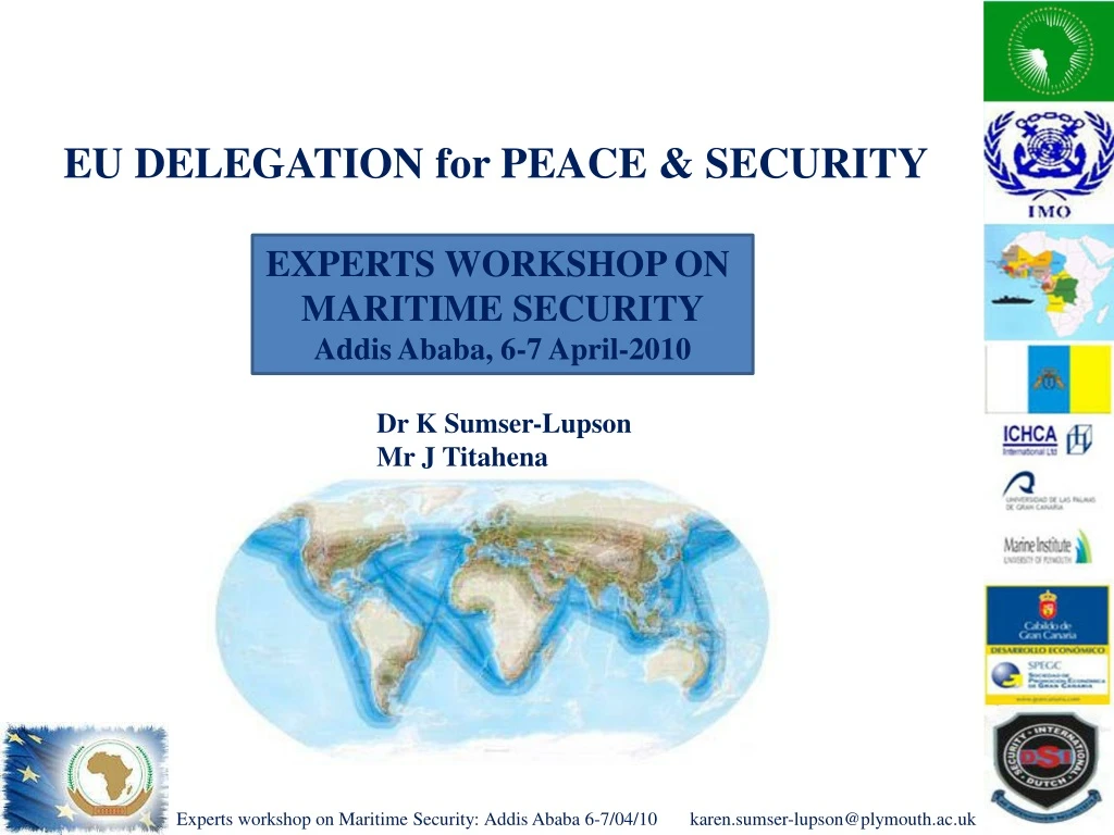 eu delegation for peace security