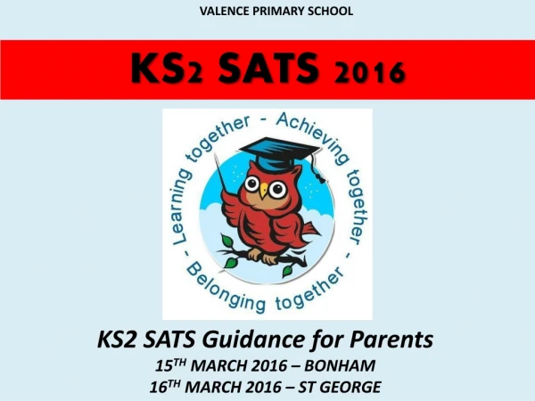 KS2 SATS 2016