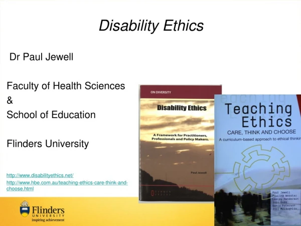 Disability Ethics