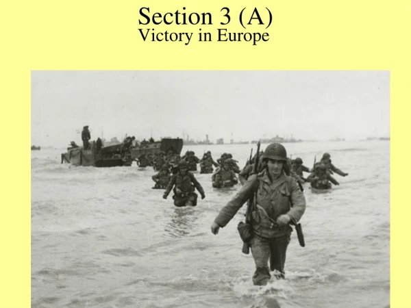Section 3 (A)