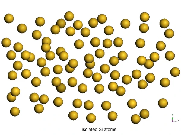 isolated Si atoms