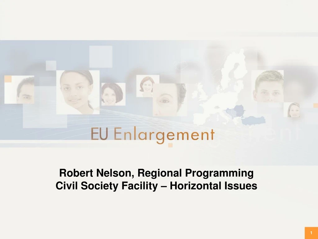 robert nelson regional programming civil society