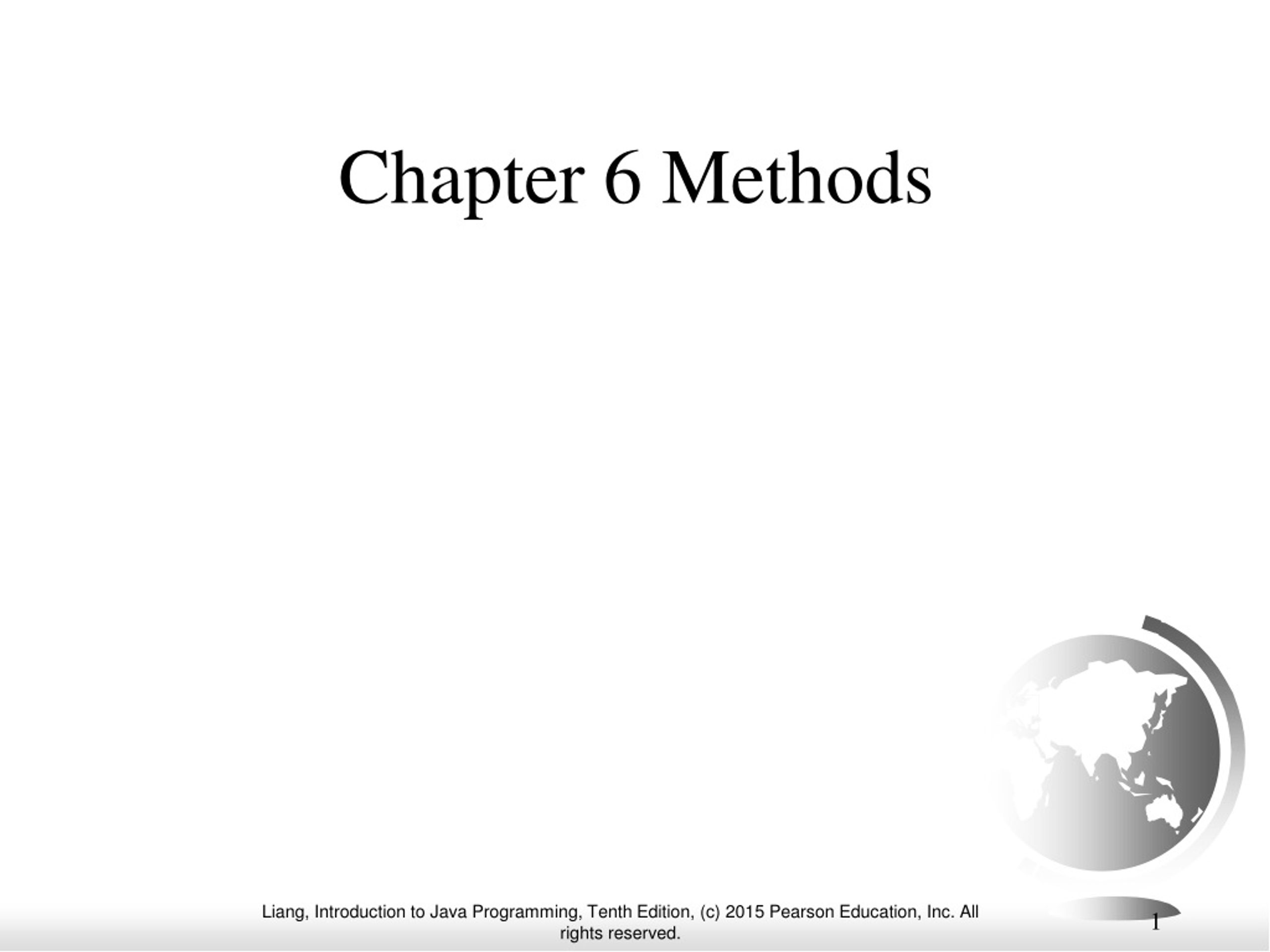 PPT - Methods in Java: Signature, Parameters, and Return Values ...