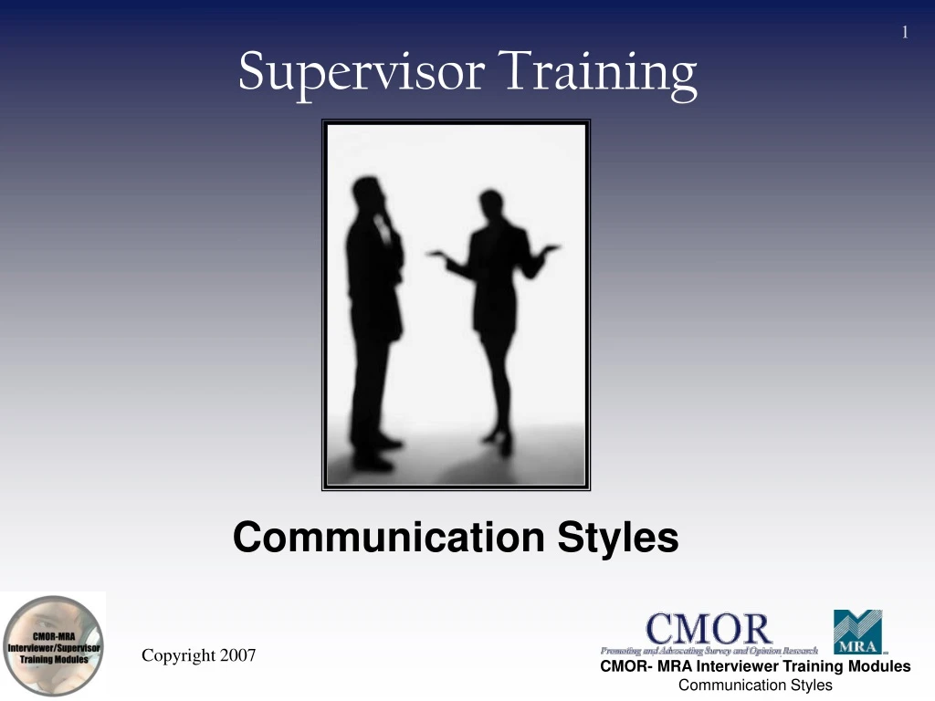 supervisor training