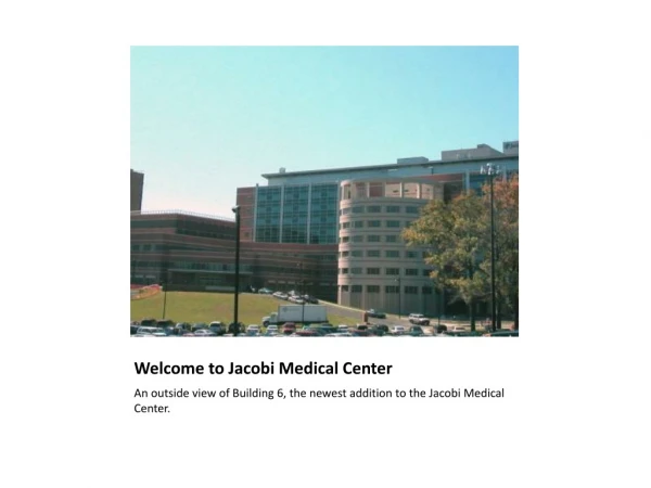 Welcome to Jacobi Medical Center