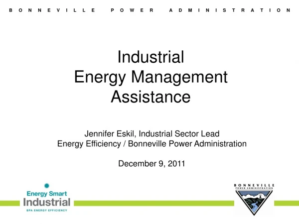 Industrial  Energy Management  Assistance