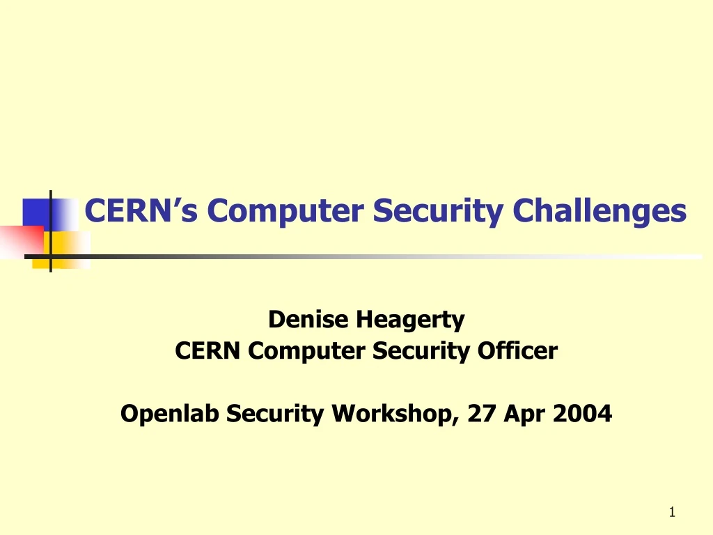 cern s computer security challenges