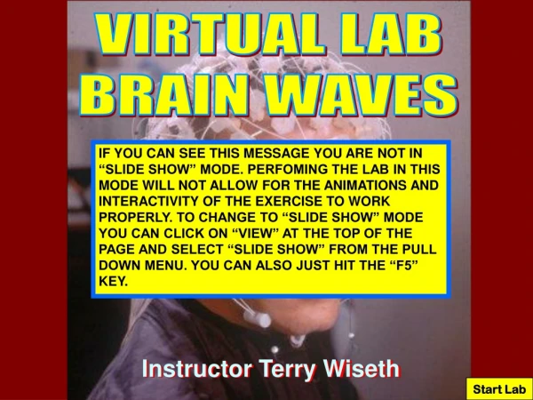Instructor Terry Wiseth