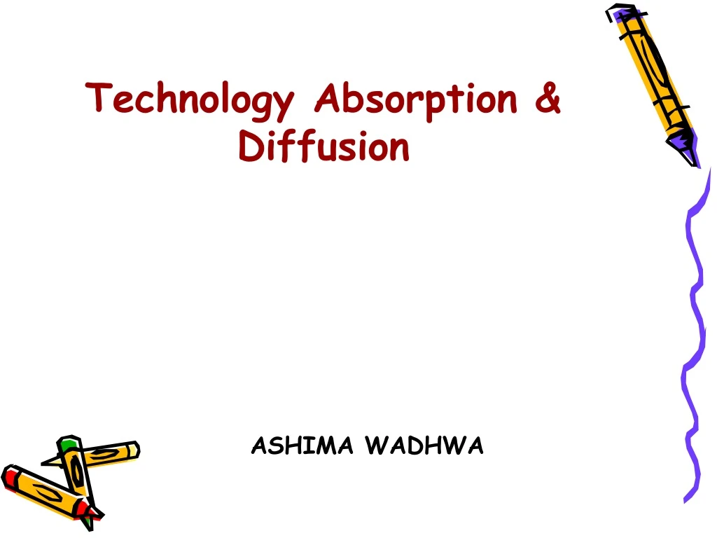 technology absorption diffusion