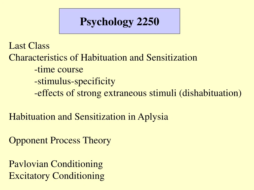 psychology 2250