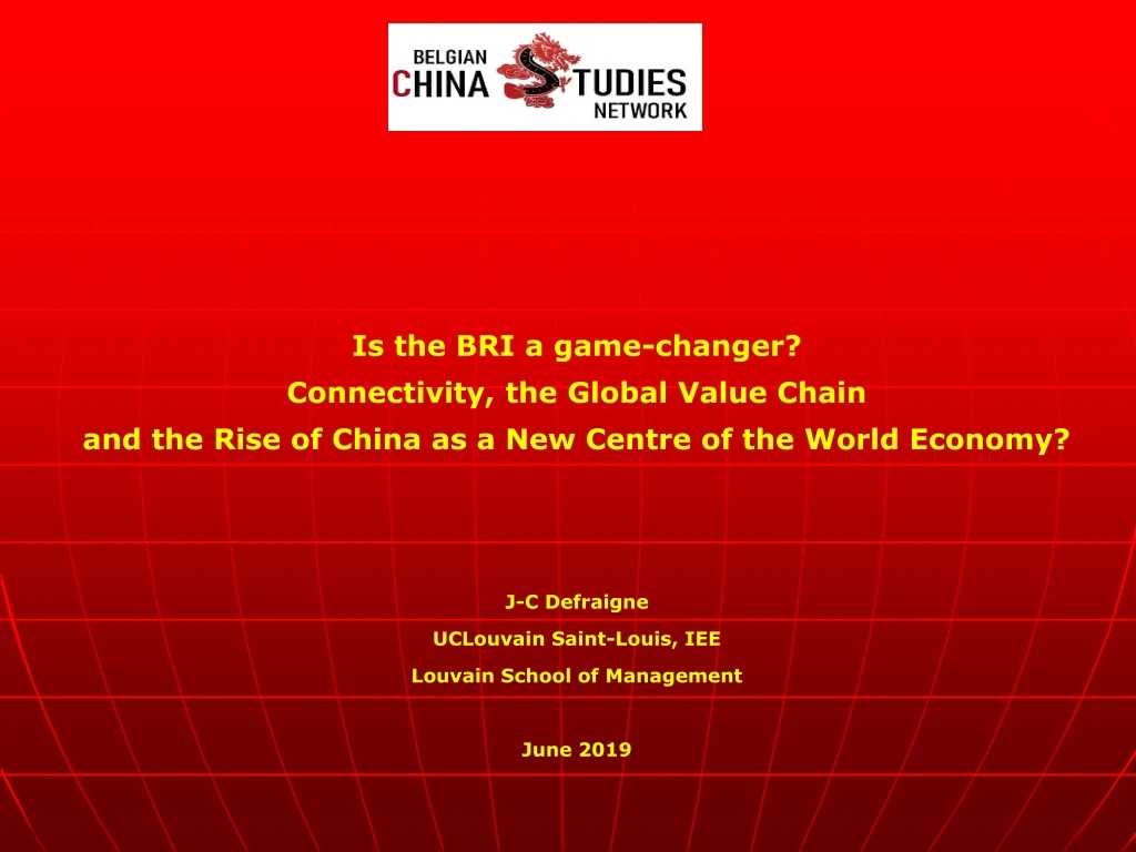is the bri a game changer connectivity the global
