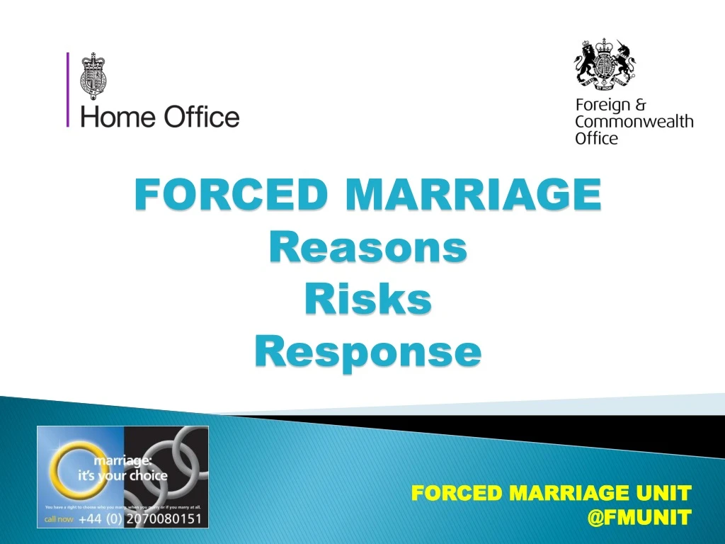 forced marriage reasons risks response