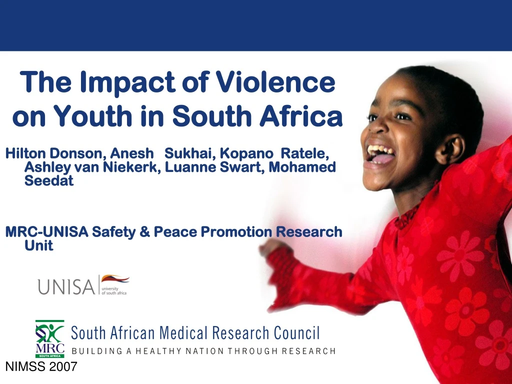 the impact of violence on youth in south africa