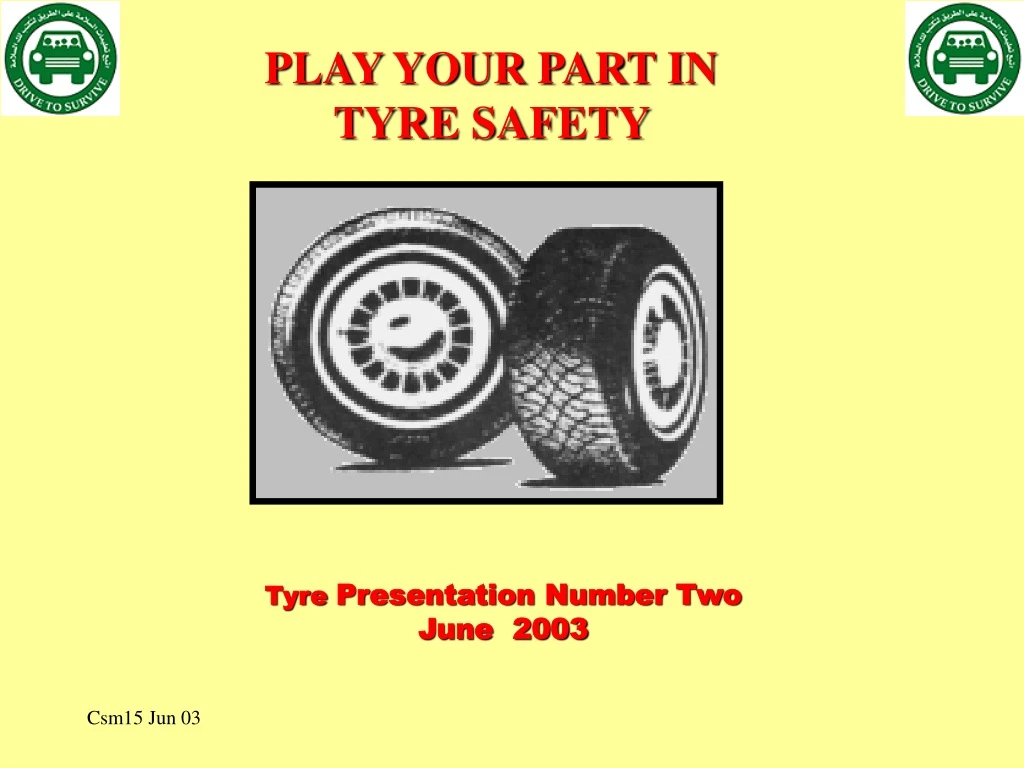 tyre presentation number two june 2003