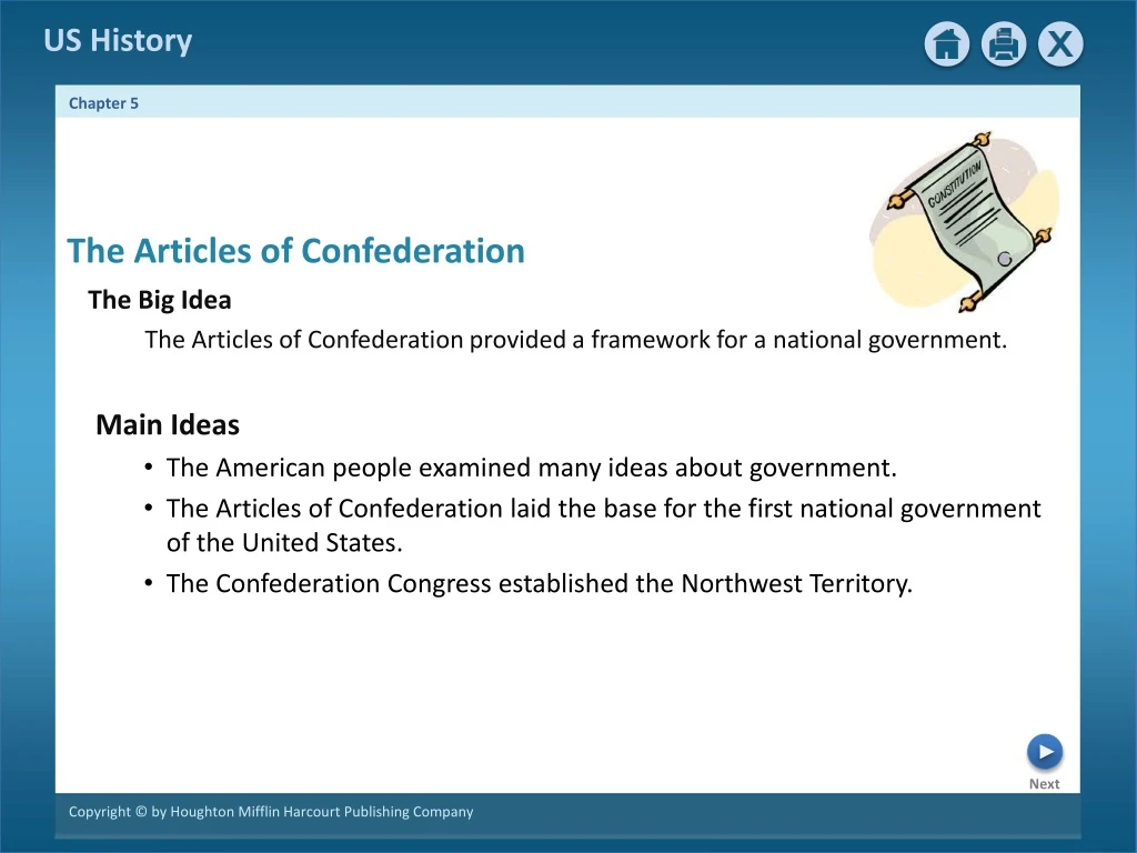 the articles of confederation