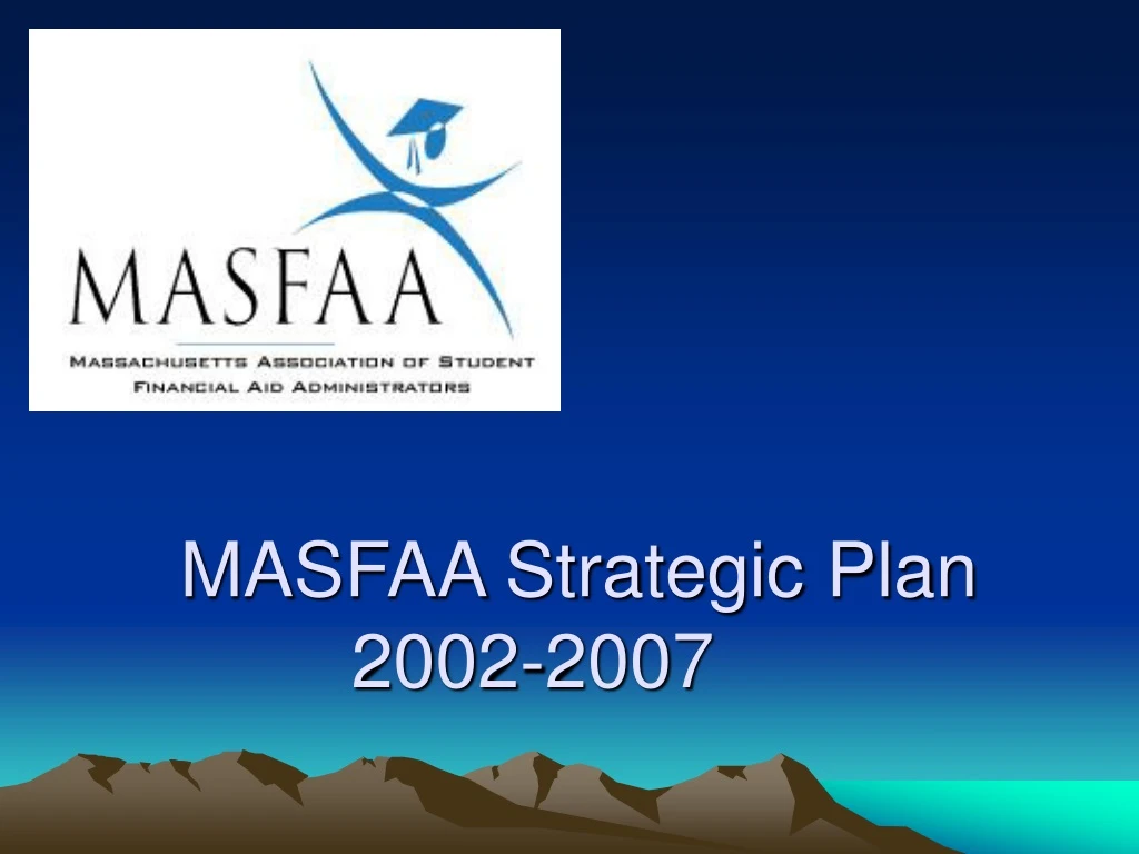 masfaa strategic plan 2002 2007